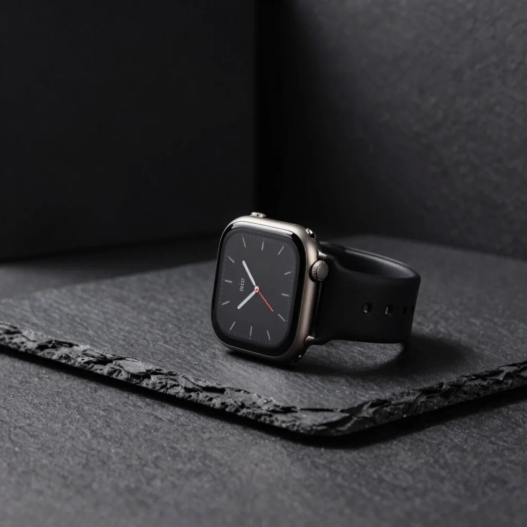 Smartwatch Minimalista em Titânio